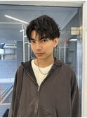 MEN’S/シャドウパーマ/ニュアンスウルフ/藤沢美容院