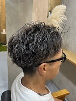 ターフタカサキディエル(TURF TAKASAKI D.L)&nbsp;白髪ぼかしハイライト/メンズメッシュキャップ
