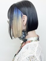 モリオフロムロンドン 原宿本店(morio from London) 【morio原宿】フレンチボブインナーカラーハイトーン