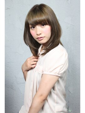 ヘア サロン パダン 浜田山(hair salon padan) 大人可愛いきれいめ黒髪ボブ