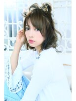 ヘアー ソムリエサロン ベルラ(Hair sommelier salon Bella)&nbsp;Bella菅野☆褒められ髪☆ボブアレンジ