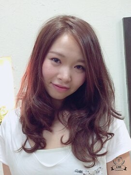 ムーンアディション(MOON ADDITION) ピンクべージュ&エアーインウェーブ