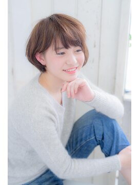 ネオリーブサイン 大森店(Neolive sign) 大人かわいいイノセントショートボブ☆【スリークショート】