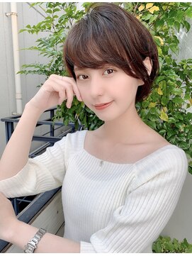 マリアバイアフロート(Maria by AFLOAT) 【shige】厚めバング毛先パーマアッシュブラウン外ハネボブ