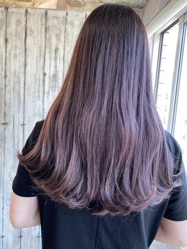 ヘアスタジオニコ(hair studio nico...) ピンクシルバー