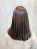 【最高級の艶美髪へ】髪質改善Tr＋カラー（白髪染め可）＋カット/10900