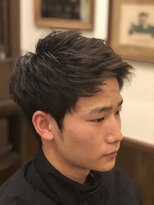 プレミアムバーバー 原宿店(PREMIUM BARBER produce by HIRO GINZA)&nbsp;刈り上げないショートスタイル！　原宿/床屋/メンズカット/渋谷