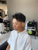 アイズ 海老名(AIZU) かきあげアップバングジェットモヒカンショートアップバング