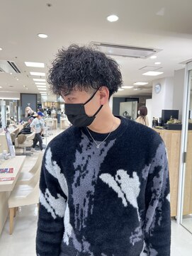 ケンジ 平塚ラスカ店(KENJE) 波巻きパーマ/波巻きスパイラル/メンズパーマ/平塚美容室