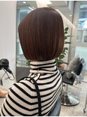 切りっぱなしボブ/ナチュラルボブ/ストレートボブ