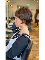 ホヌン 茅ヶ崎(Honnun)&nbsp;20代30代40代大人可愛いラフウェーブパーマ◆茅ヶ崎ショート