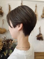 ヘアスタジオ ブリエ(HAIR STUDIO BRILLER) 2024 ベリーショート　× アプリエ ブラウン カラー　髪質改善