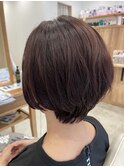 ふんわりくせ毛を活かしたショート