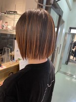 コワファースト長崎シャンプーボーイ 2nd(COIFF1RST 長崎 SHAMPOO BOY)&nbsp;ぱつっとボブ