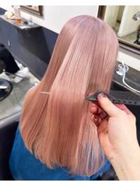 イリ 梅田(ili) 【ハイトーンカラー】ペールピンク