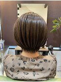 大人ショートボブ