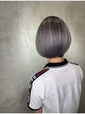 髪質改善カラーショートカットボブレイヤーカット