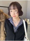 【REINA】透明感チョコレートブラウン × ミニボブレイヤー
