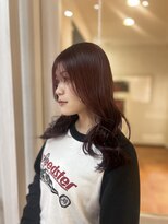 シエル 難波店(CIEL)&nbsp;【ワインレッド透明感カラー】#Kotona