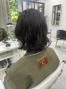 ディジョン(Dijon) 韓国顔まわりレイヤーカットグレージュオリーブベージュブラウン