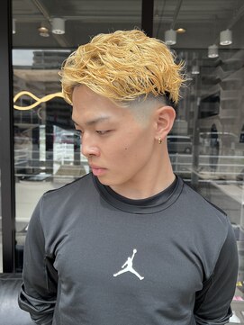 髪屋 紬 メンズ/メンズパーマ/メンズカット/スパイラル