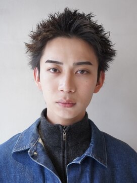 ニコ トウキョウ ロジック(nico TOKYO Logic) スパイキーショートピンパーマ