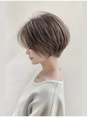 大人ハンサムショートボブ