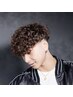 【海外風パーマ】メンズカット＋スペインカール　￥9500～