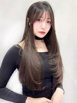 ロンド ロビン 栄(Lond robin) 【Lond robin】木屋元一 前髪/顔まわり/韓国/レイヤー/透明感