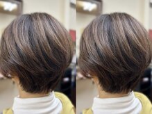 グレイヘアも自然のメッシュになりました