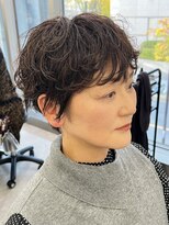 アルテヘアー(arte HAIR)&nbsp;【arte HAIR】丸みと抜け感のバランスショート