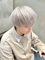 ロテ(LOTE.)&nbsp;着物ヘア/大人ガーリー/ダークアッシュ/似合わせカット/一宮