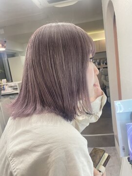 ウルア 三鷹店(ULUA) ピンクラベンダー 髪質改善トリートメント