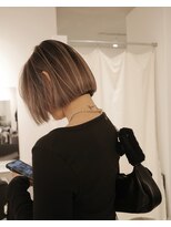 オンリー(ONLY.) ボブ × バレイヤージュ