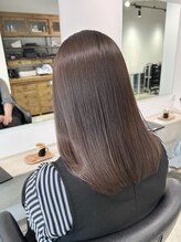 特許成分配合トリートメント入り質感再整カラー！【川崎/白髪染め/グレイカラー/ハイライト/髪質改善】