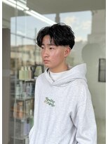 ノア(NOA by KENJE)&nbsp;men's hair/フェザーパーマ/ニュアンスパーマ/毛流れパーマ