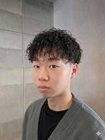 ワンワンオー バーバーショップ コンチネンタル(@110 BARBER SHOP continental)&nbsp;縦落ちスパイラル・マッシュ