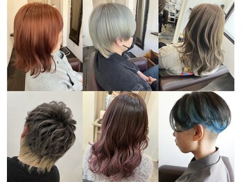 サロンドハル(salon de HAL)の写真/トレンド×最旬カラーは【HAL】"なりたいを形に"色味のバリエーションが豊富なダメージレスカラーも人気！