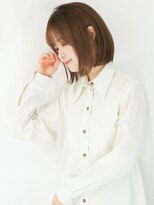 ヘアスタジオルース(HAIR STUDIO LUZ)&nbsp;40代50代60代の大人ボブ/白髪ぼかしハイライト/堀江/北堀江