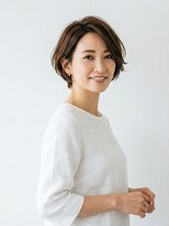 ICH GO向ケ丘遊園店 大人上品な丸みショート|長め前髪