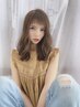 【透明感、艶、質感UP】カット＋N.外国人風カラー￥7450～