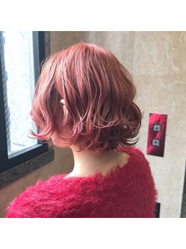 シエナ 渋谷(Siena) siena オルチャンピンク×ウェーブ