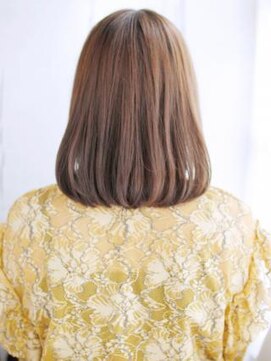 ヘアメイク ナル(hair make nalu) 重めショートバングのワンカールボブ