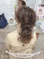 アチーブ エムプラス 茶屋町店(Achieve m +)&nbsp;ポニーテール風（梅田茶屋町ヘアセット専門店Achieve m+ by有村