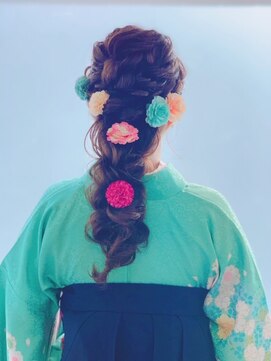 ボイス(Voice) 【卒業式】袴着付け+ヘアセット