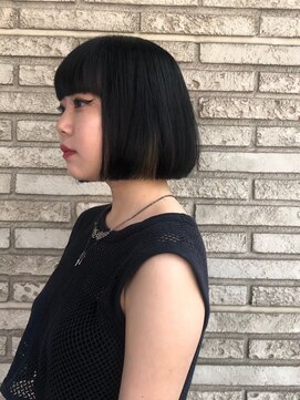 トニーアンドガイ 青山表参道店(TONI&GUY) ぱつんと切りっぱなしボブ