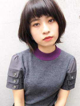 モリオ フロム ロンドン 成増店 【morio成増/玉井】ボブルフ 暗髪 外ハネ