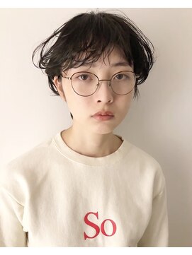 モカゲ(MOKAGE) ショートパーマ