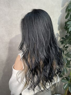 フィーネ 柏(Fi-Ne) ＃ダークグレー＃インナーカラー＃ケアブリーチ＃柏