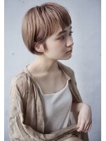 グランアージュ 錦糸町(grandage)&nbsp;眉上バング/フレンチガーリー/ヘーゼルベージュ/マッシュボブf